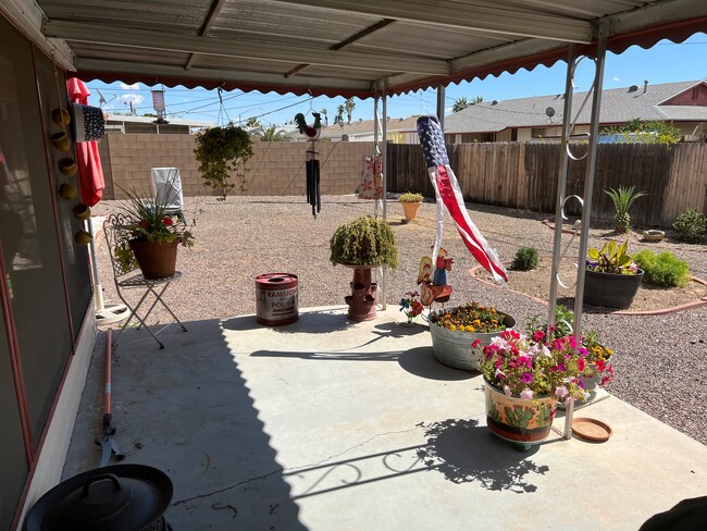 Covered patio - 9947 W El Dorado Dr