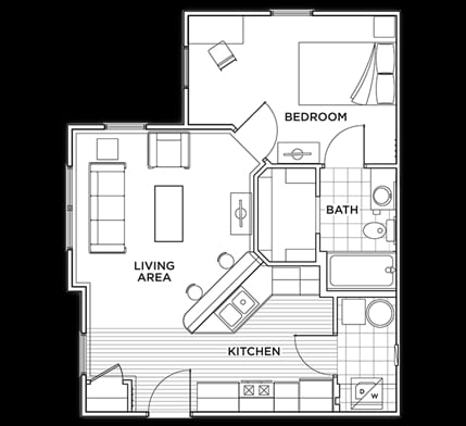 1Bed/1Bath Deluxe - The Province