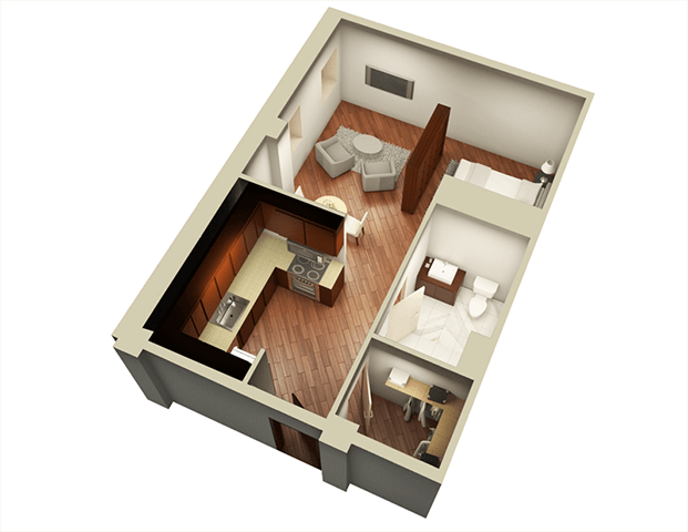 Floorplan - Somerset Place Apartments