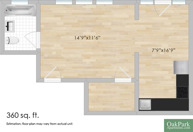 Floorplan - 804 Harrison St.