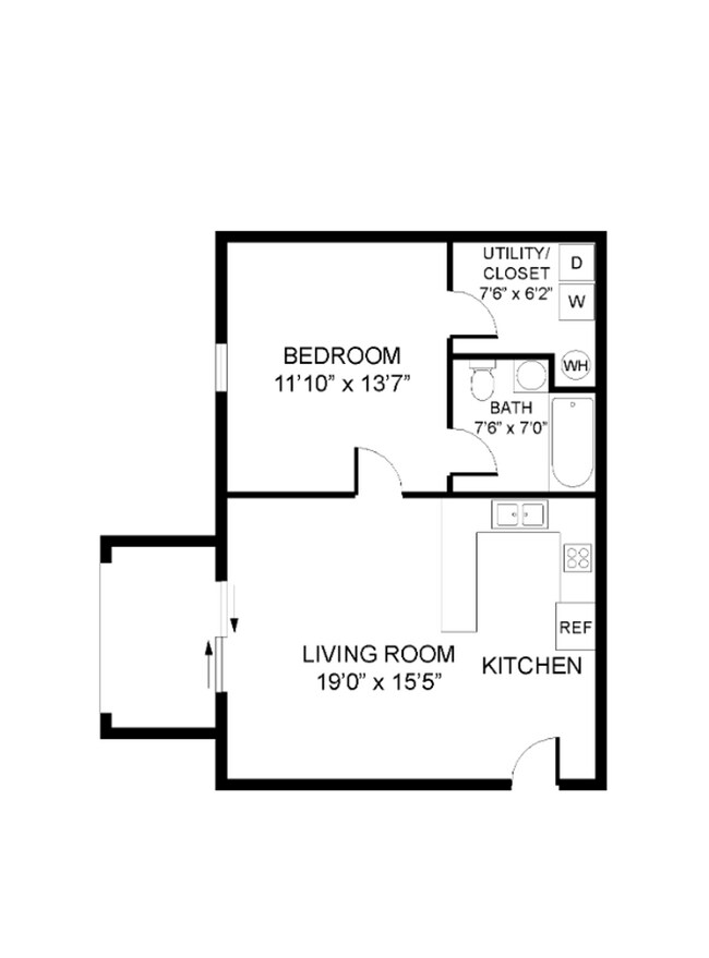 Floorplan - Arlington Apartments