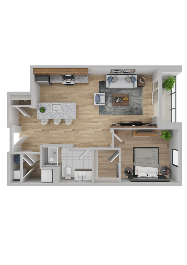 1D - Apartments at Wayne Station