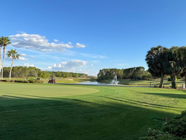 Putting green from our Grille - 9645 SW 63rd Loop