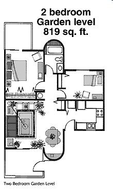 2BR/1BA - Arches at Oracle