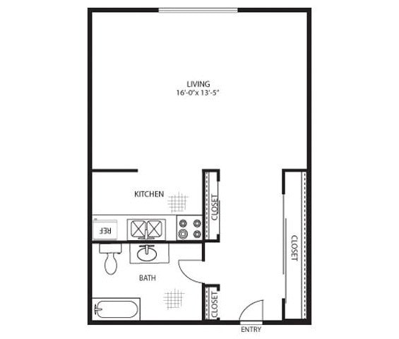 All dimensions are approximate. Actual product and specifications may vary in dimension or detail. - The Lennox Apartment
