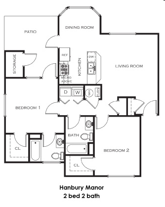 Floorplan - Hanbury Manor