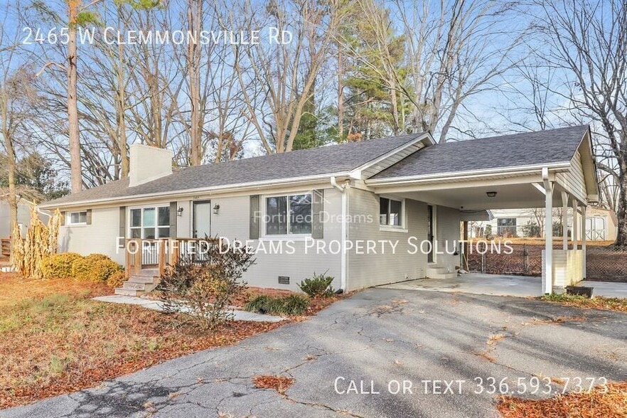 Building Photo - 2465 W Clemmonsville Rd