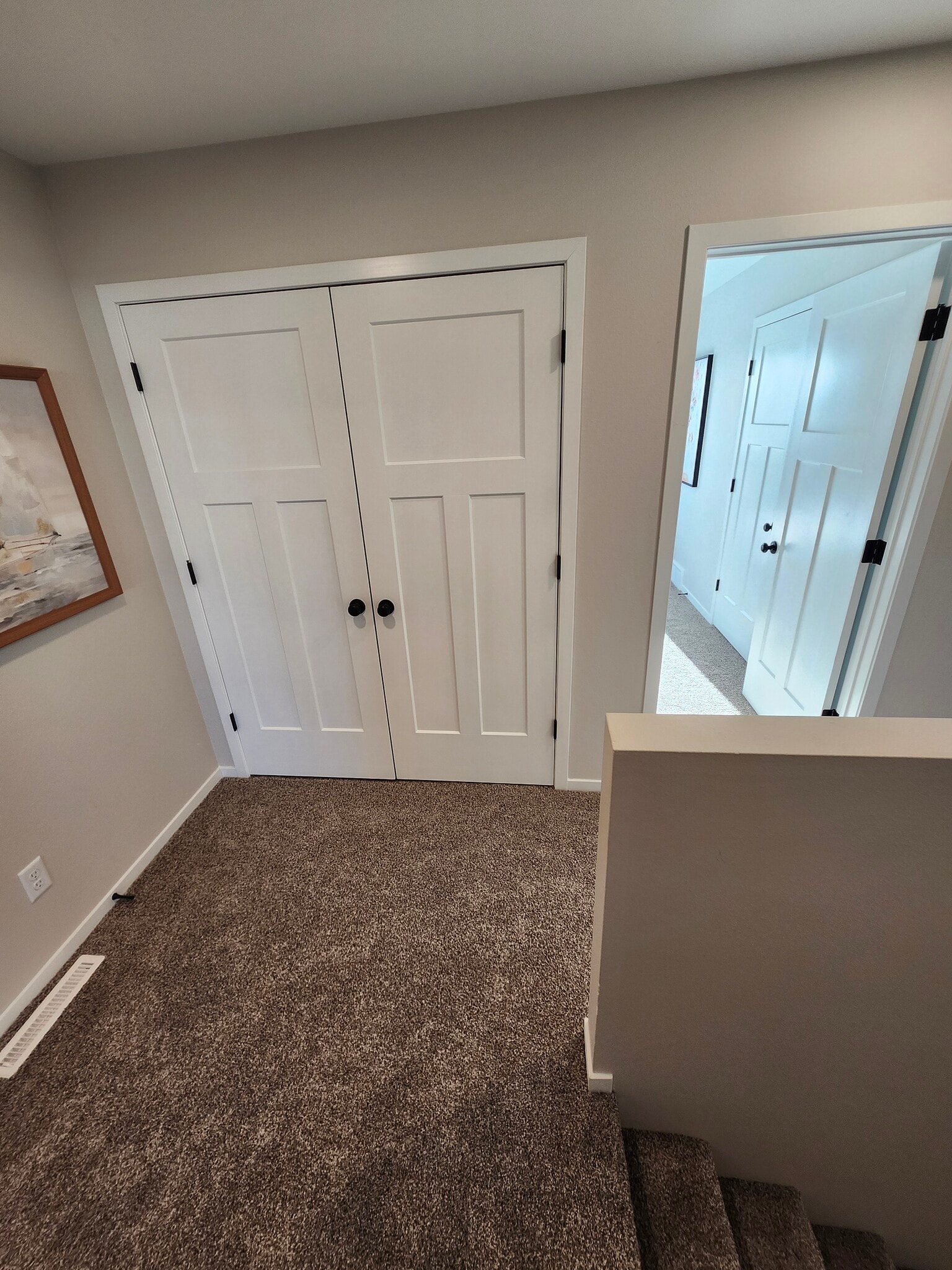 Laundry space directly off the upstairs landing - 5312 Welder Ave