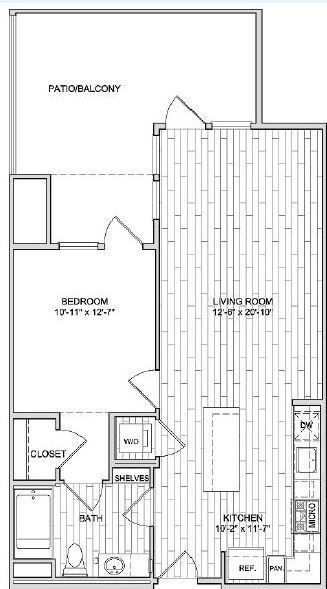 A3 floor plan Lex CTR City - Lex CTR City