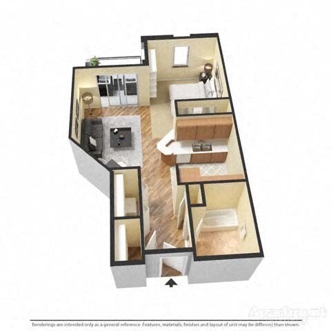 Floorplan - Glacier Valley at Reston Heights