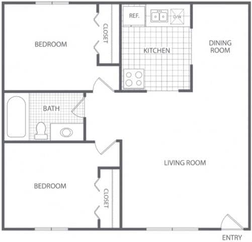 Floorplan - Hartford Commons