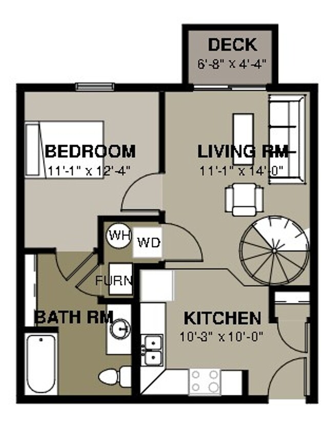 Floorplan - 210 Gray - Sunset View