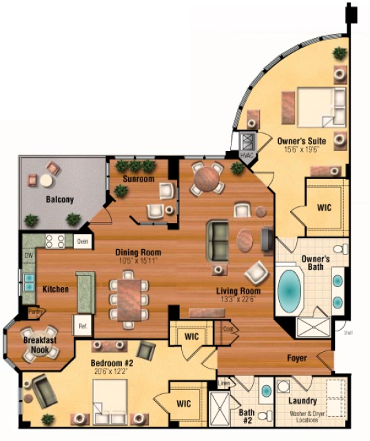 2BR/1.5BA - Grandview at Annapolis Towne Centre