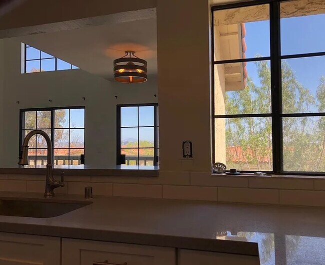 Views from kitchen - 6812 Fashion Hills Blvd