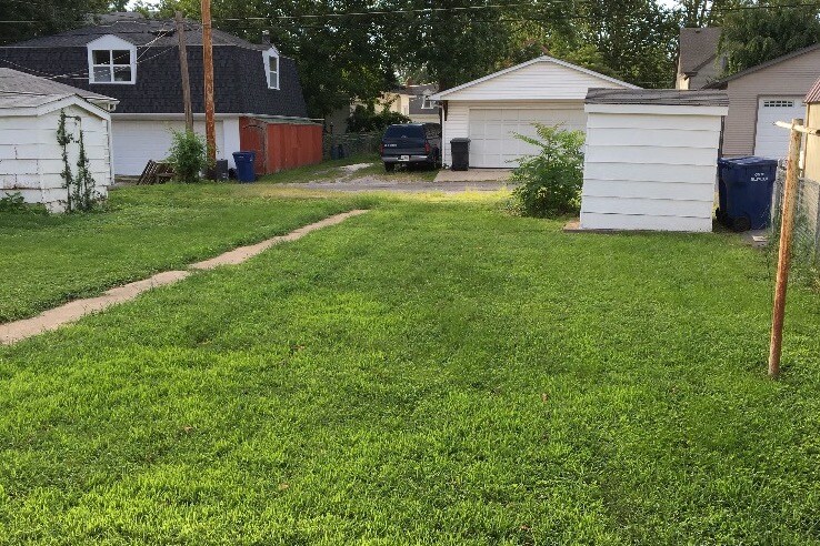 Back yard - 1213 N Church St