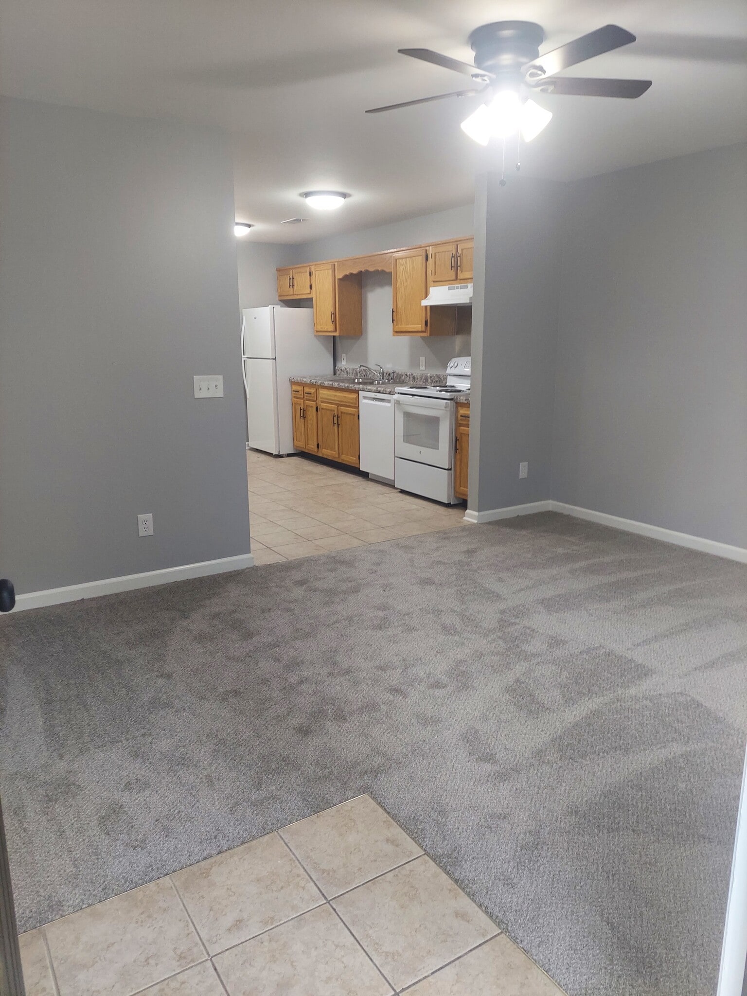 Kitchen/Living Room - 1438 Vance Rd