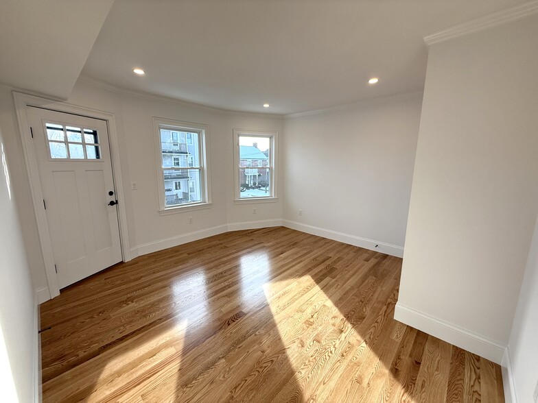 Bedroom #1: Gleaming Hardwood Floors Throughout - 34 Saint Joseph Ave