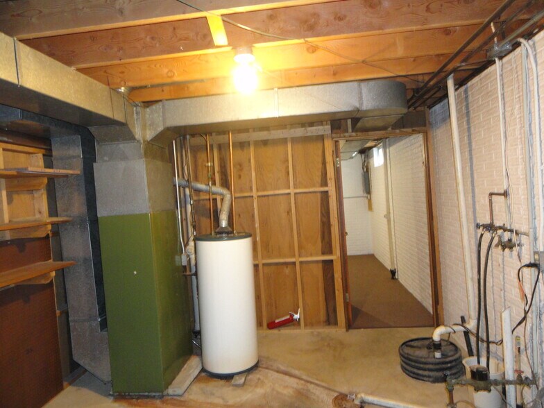 Furnace room / shelving - 1342 Pleasant View Dr