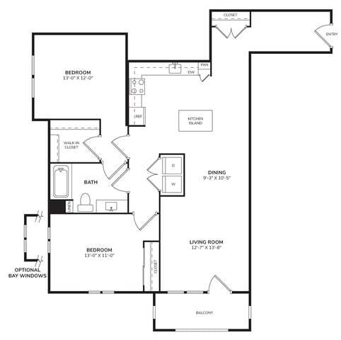 Floorplan - Dublin Station by Windsor