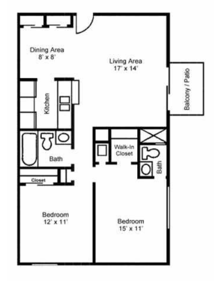 2BR/2BA - Asbury Arms