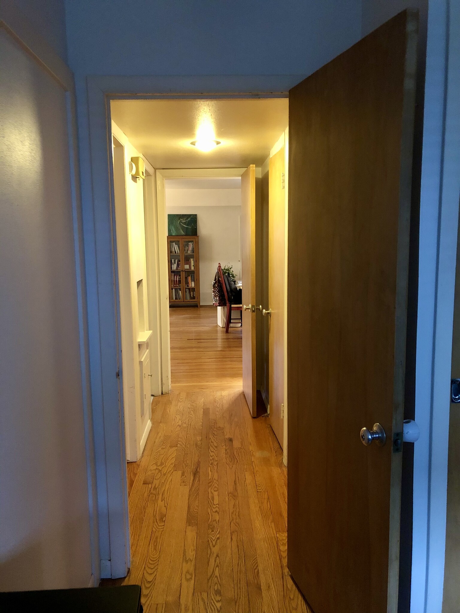 Hallway from bedroom to living room - 3503 N Downer Ave