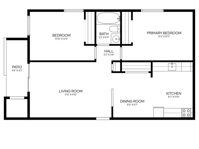 Floorplan - Landmark Apartments