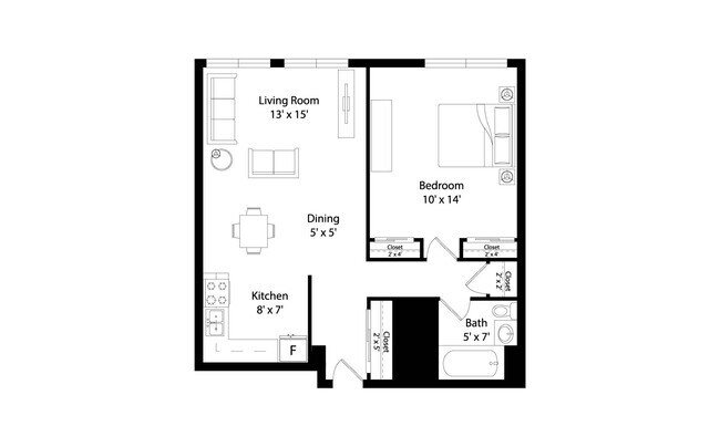 Floorplan - The Venue On Knox Apartments