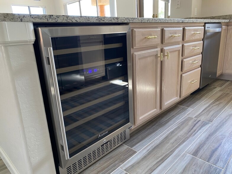 Wine cooler - 8880 E Paraiso Dr