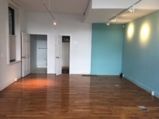 Interior Open Space - Painted All White - 1412 Walnut St