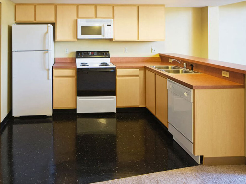 Fully-Equipped Kitchen - The Brick Lofts at Historic West Tech