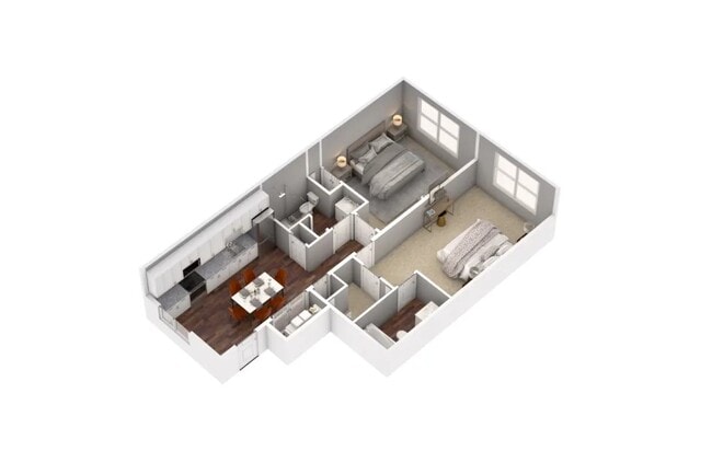 Floorplan - The Rise Apartments