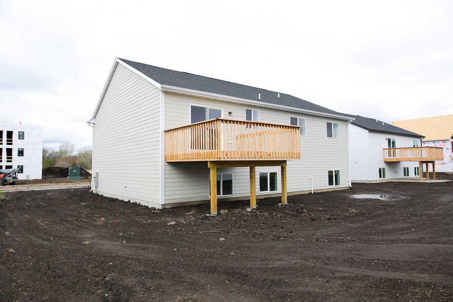 Backyard and deck (stairs, sod and fence coming soon!) - 5940 S Coneflower Ave