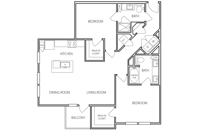 Floorplan - The Peri on Westheimer