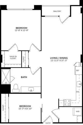 Floorplan - The Marston by Windsor