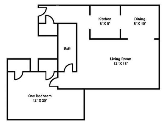 Floorplan - The Charles Apartments