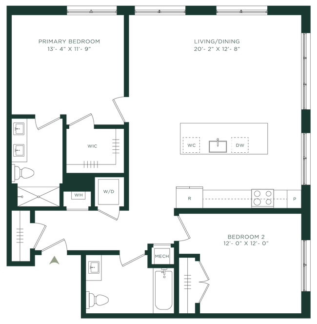 Floorplan - The Pearl at Station Bay