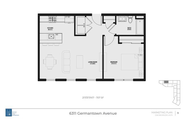Floorplan - Bickams Lane Flats
