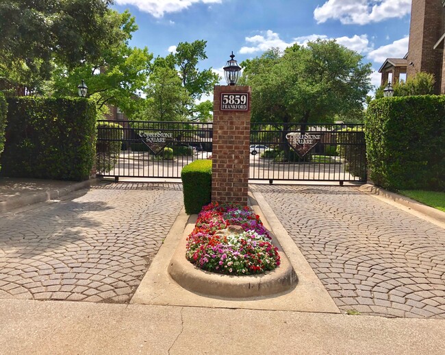 Gated Entry - 5859 Frankford Rd