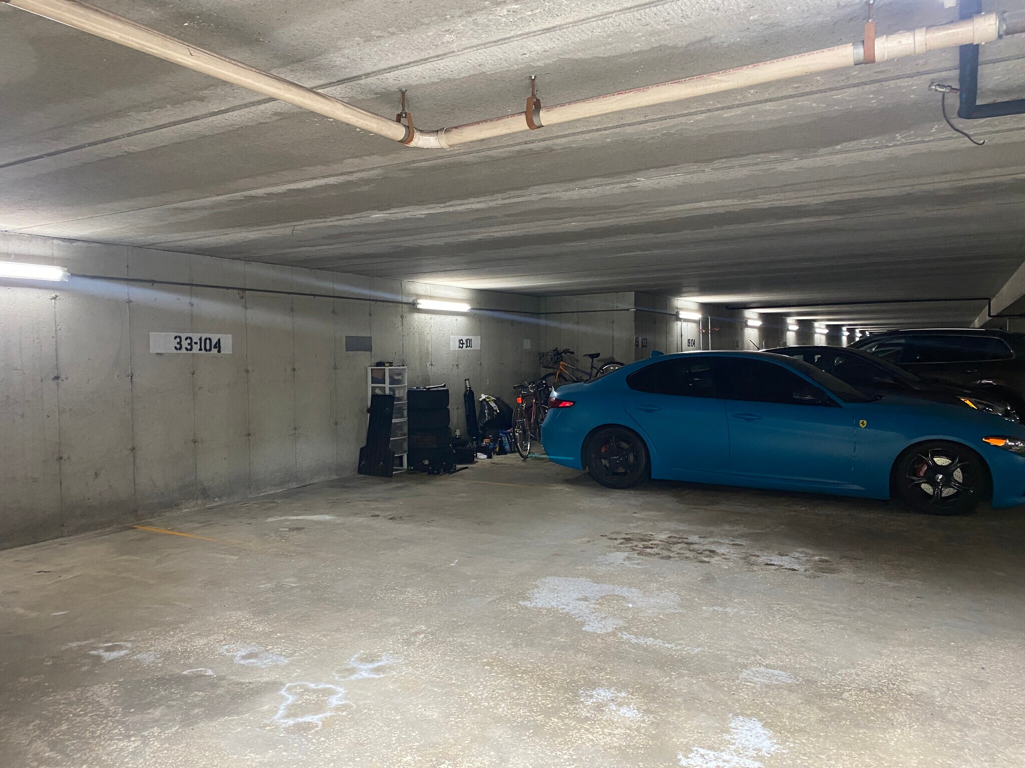 Undergound parking - 5333 Brody Dr