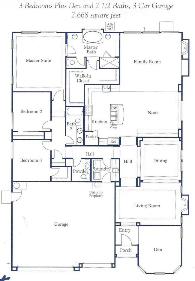 Building Photo - Large Single Story 3 Bedroom + Den - Empir...