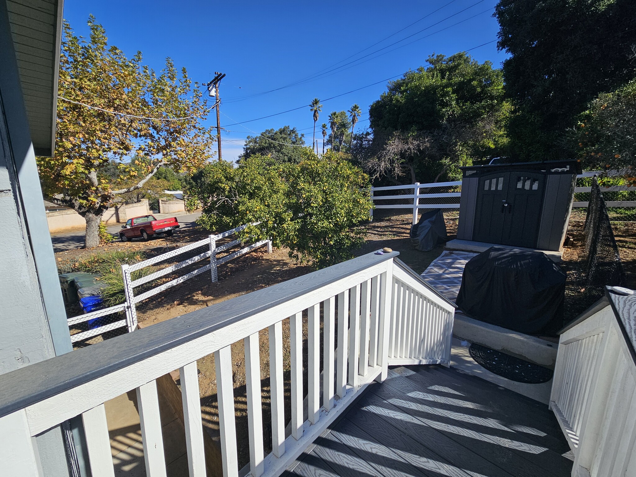 Side entrance w/balcony to unit - 2021 Shire Dr