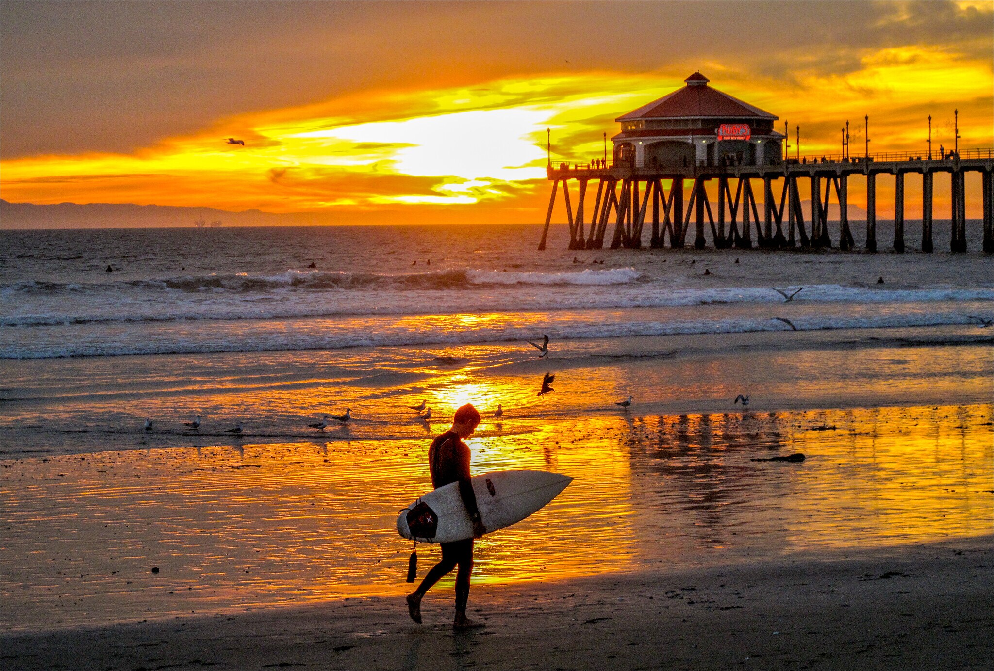 Take up surfing or paddle boarding. Enjoy breathtaking sunsets - 14 S Venice Blvd