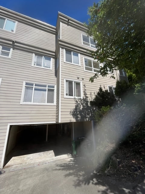 Outside the garage - 5636 NE 61st St