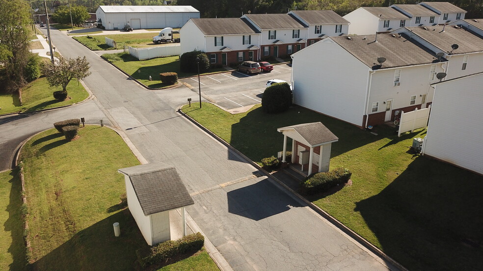 Ariel View, Mailboxes - Sandalwood Apartments