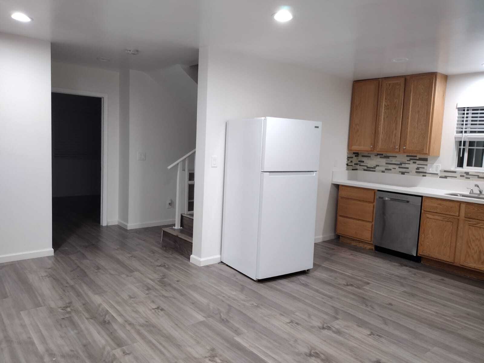 Kitchen/living room areas - 5837 Riverton Ave