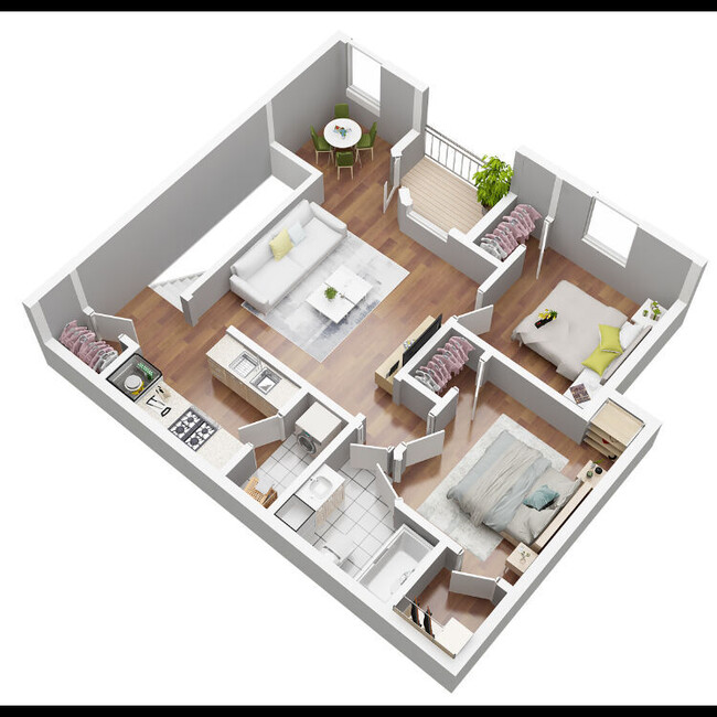 Floorplan - Burkburnett Residences