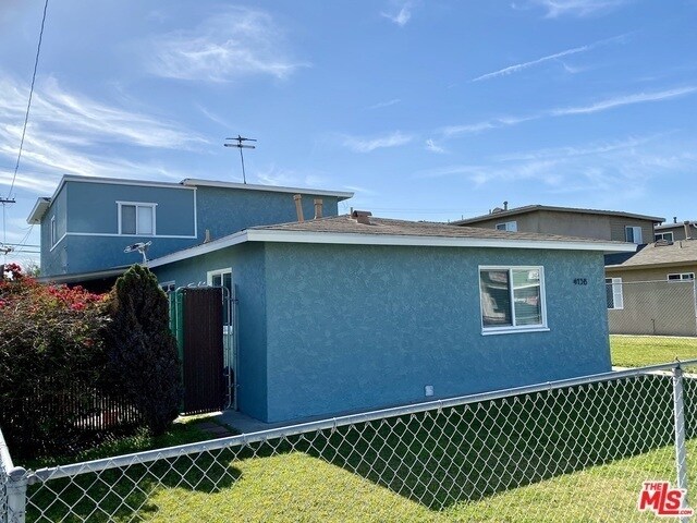 Building and gated yard - 4138 Redondo Beach Blvd