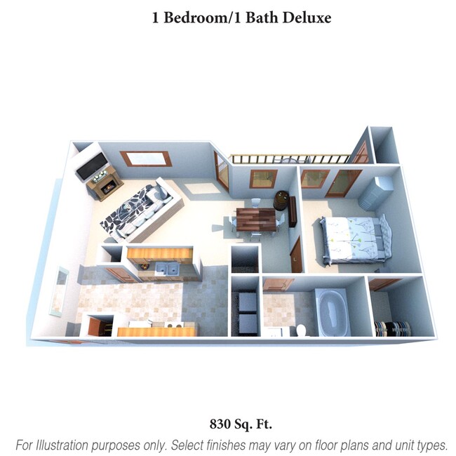 Floorplan - The Vinings Apartments