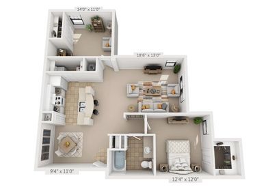 floor plan - 135 Largs Ct