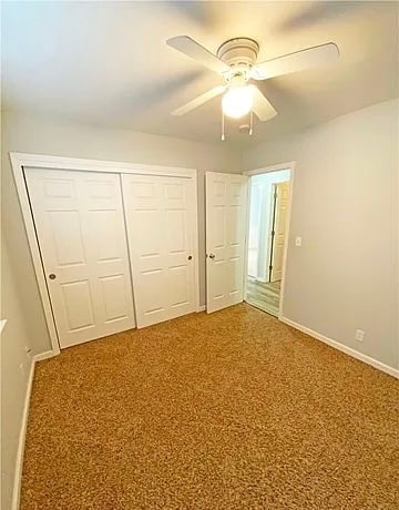 Bedroom #2 Closet - 2726 Duffy Dr